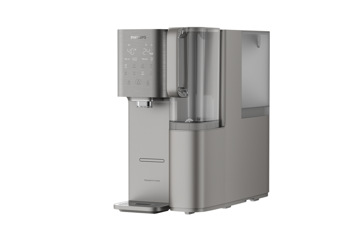 PHILIPS ADD6928DG/37 Replacement 6L(≈1.58 Gallons) Tap Water Tank, Semi-Transparent Water Reservoir for Reverse Osmosis Countertop Water Filter System