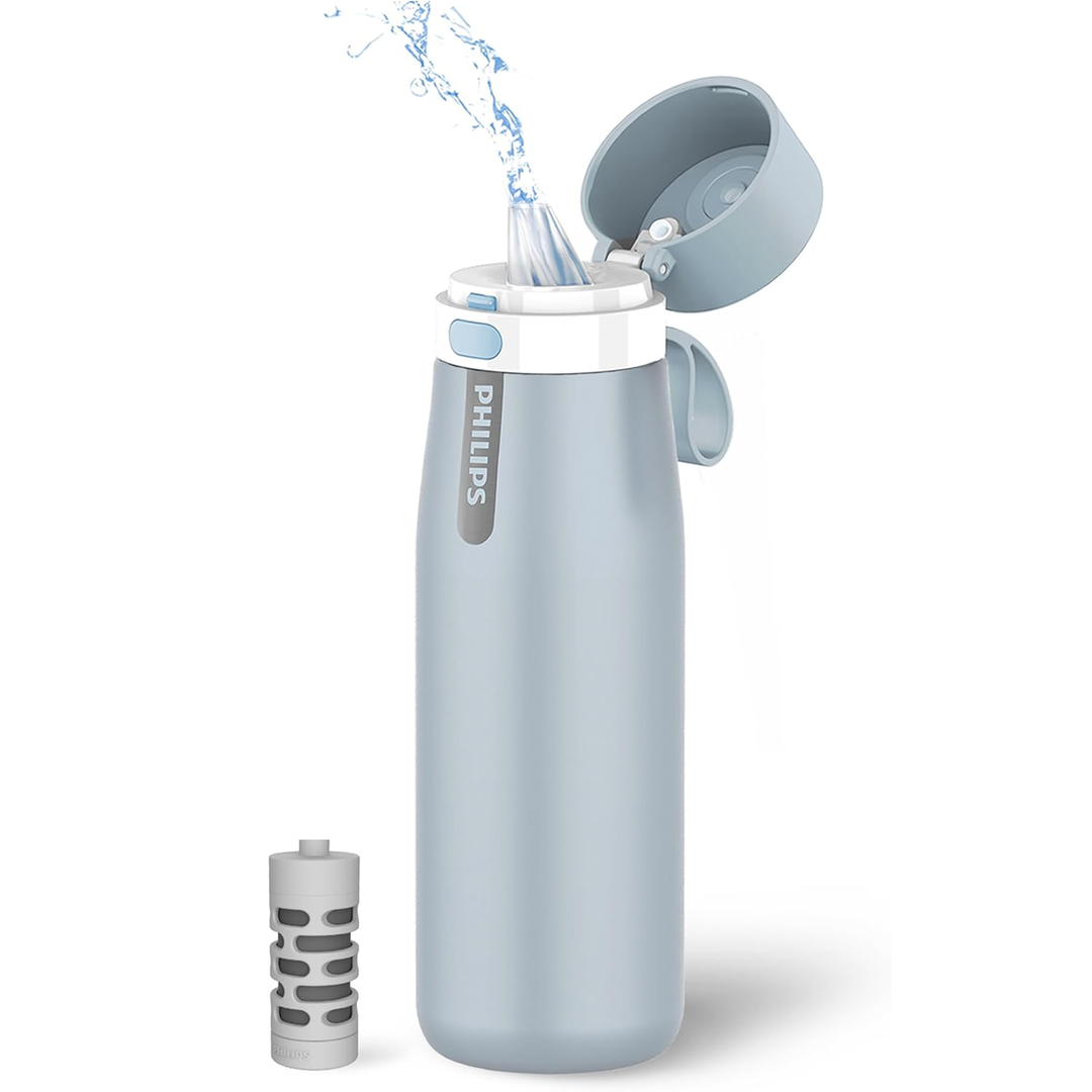 Philips Water GoZero Everyday Insulated Stainless Steel Water Bottle w