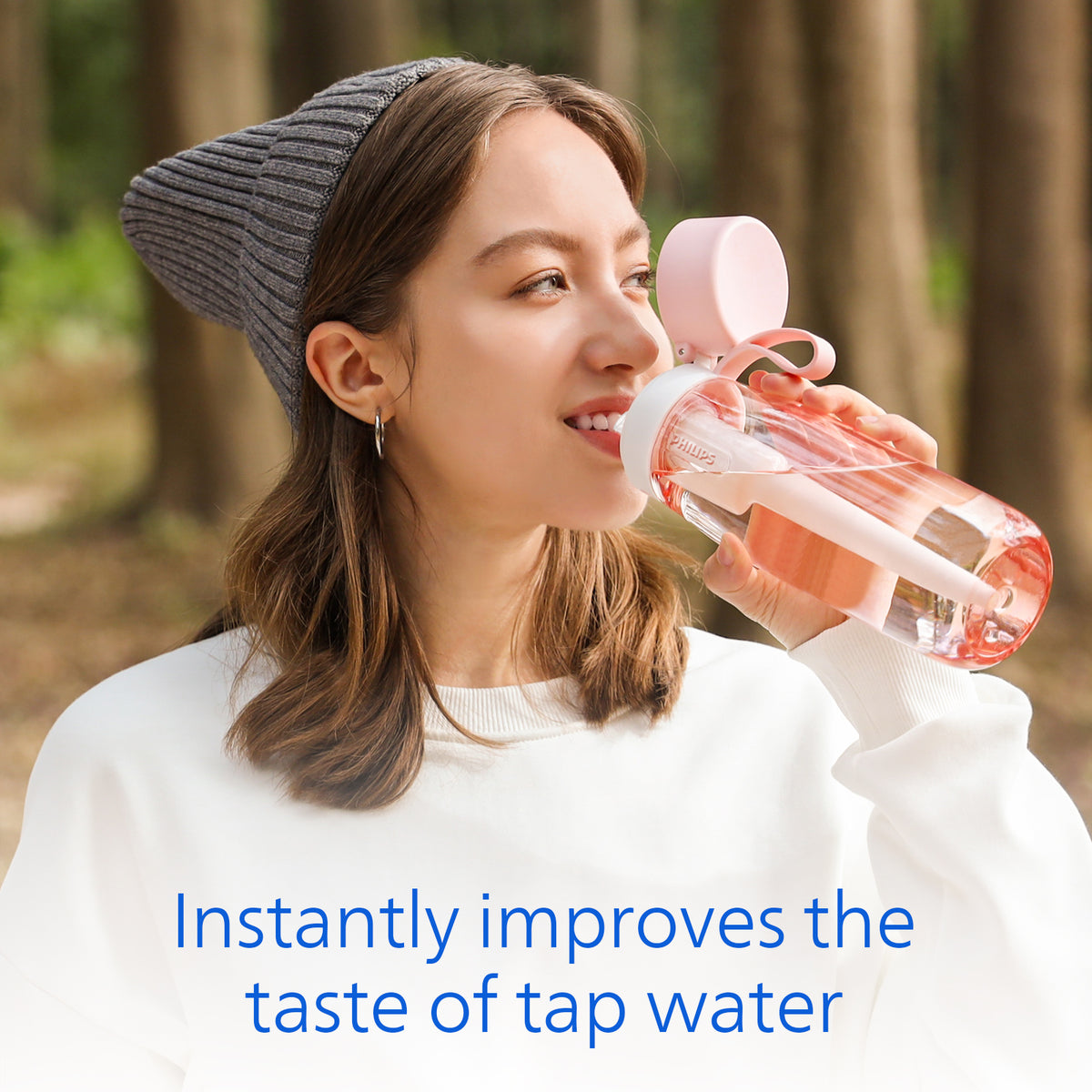PHILIPS Water Bottle Mouthpiece Replacement for Everyday Gozero Water Bottle, 3 PCS BPA-Free Food Grade Silicone Bite Valve Replacement Parts for Tritan Plastic Bottles and Insulated Bottles