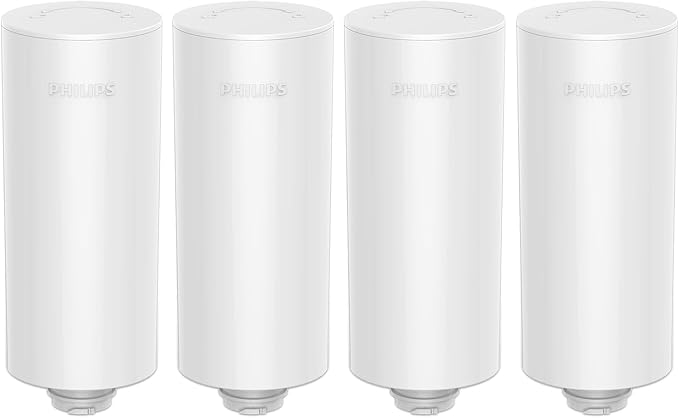 Philips Replacement Plus Filter Cartridges for Philips Instant Water Filter Pitcher ADD5902, 1 Filter for 3 Months/60 Gallons, Reduces 40+ impurities & 99% of Lead, NSF/ANSI 42, 53, 372, 1 Pack